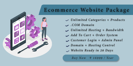 Ecommerce Website Package