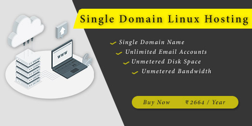 Single Domain Linux Hosting